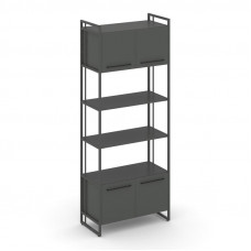 Rift Шкаф 5 ниш широкий RF.SS-54 Антрацит NEW/Металл Антрацит NEW/Черный Ручки 798*396*2010