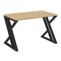 Loft Стол рабочий VR.L-SRZ-2.7 Тиквуд Светлый/Металл Черный 1180*720*750