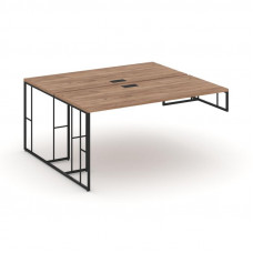 Rift Рабочая станция для опорной тумбы RF.DRSOT-013 Дуб Табак/Металл Черный 1380*1432*750