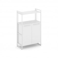 Rift Шкаф 3 ниши широкий RF.SS-32 Белый Бриллиант/Металл Белый/Белый Ручки 798*396*1286