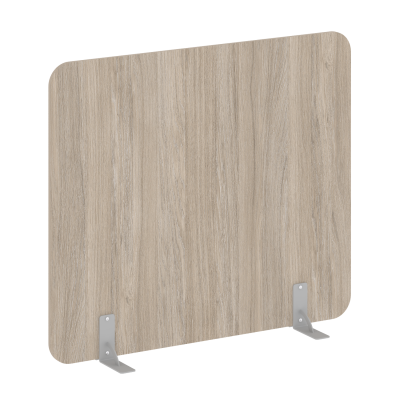 R-line Перегородки на металлических опорах на фетровых подпятниках DP.F-140-120 Дуб Аттик/Металл Сер