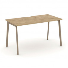 Estetica Стол письменный ES.SP-3-VP Тиквуд Светлый/Металл Латте 1380*730*750