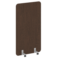 R-line Перегородка на металлических опорах, на роликах DP.R-100-180 Венге Цаво/Металл Серый 1000*18*