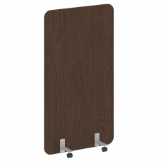 R-line Перегородка на металлических опорах, на роликах DP.R-100-180 Венге Цаво/Металл Серый 1000*18*