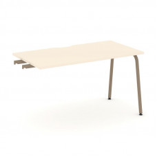 Estetica Стол приставка к опорным тумбам ES.SPR-3-VK Сатин/Металл Латте 1380*730*750