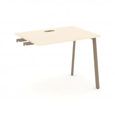 Estetica Стол приставка к опорным тумбам ES.SPR-1-LP Сатин/Металл Латте 980*730*750