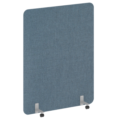 R-line soft Перегородка на металлических опорах, на роликах AP.R-136-180 Romeo 10/Металл Серый 1360*