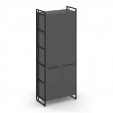 Rift Шкаф 5 ниш широкий RF.SS-51 Антрацит NEW/Металл Черный/Черный Ручки 798*396*2010