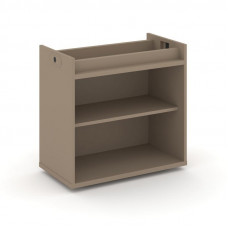 Estetica Тумба опорная-открытая ES.TON-1 Латте/Металл Латте 750*406*725