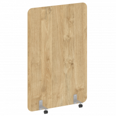 R-line Перегородка на металлических опорах, на роликах DP.R-120-180 Тиквуд Светлый/Металл Серый 1200