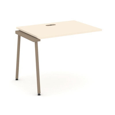 Estetica Наборный элемент рабочей станциии ES.1.NRS-1-LK Сатин/Металл Латте 980*730*750