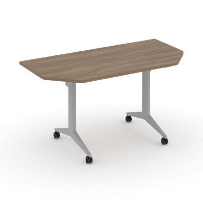 X-Pull Стол складной мобильный X.M-7.T1 Дуб Аризона/Металл Серый 1440*720*753