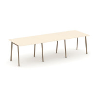 Estetica Стол переговорный ES.PRG-3.1-P Сатин/Металл Латте 2940*980*750