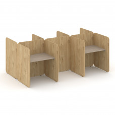 Bell Комплект №18 KCB.K-018 Дуб Аттик/Тиквуд Светлый 3012*1800*1200