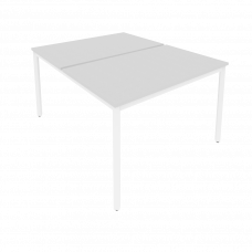 Slim Рабочая станция на металлокаркасе С.СП-4.3 Серый/Металл Белый 1180*1475*750