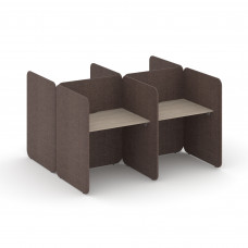 Call center Комплект №15 KC.K-015 Дуб Аттик/Romeo 04 2014*1800*1200