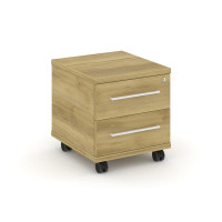 Rift Тумба мобильная усиленная RF.TM-001 Дуб Винченцо/Белый Ручки 416*460*448