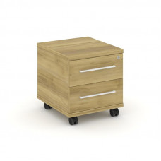 Rift Тумба мобильная усиленная RF.TM-001 Дуб Винченцо/Белый Ручки 416*460*448