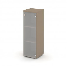 Estetica Шкаф средний узкий правый ES.SU-2.4 (R) Латте/Сатин матовый 400*420*1207