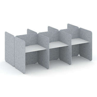 Call center Комплект №6 KC.K-006 Белый/Romeo 13 2412*1800*1200