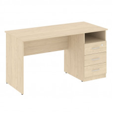 Nova S Стол письменный с тумбой правый В.СПТ-3 (R) Бук Артизан 1400*650*750