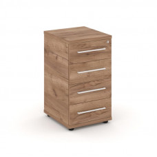 Rift Тумба приставная RF.TPR-001 Дуб Табак/Белый Ручки 416*460*747