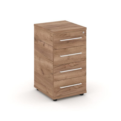 Rift Тумба приставная RF.TPR-001 Дуб Табак/Белый Ручки 416*460*747