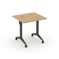 X-Pull Стол складной мобильный X.M-0.7 Тиквуд Светлый/Металл Антрацит 780*720*753