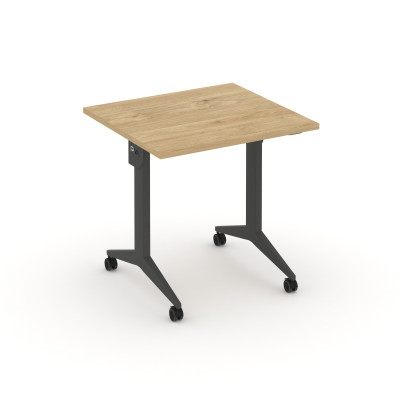 X-Pull Стол складной мобильный X.M-0.7 Тиквуд Светлый/Металл Антрацит 780*720*753