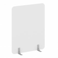 R-line Перегородки на металлических опорах на фетровых подпятниках DP.F-120-150 Белый/Металл Серый 1