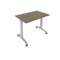 Mobile System Стол складной мобильный СМ-2 Вяз Благородный/Металл Серый 1000*650*757