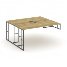 Rift Рабочая станция для опорной тумбы RF.DRSOT-003 Дуб Винченцо/Металл Антрацит 1380*1232*750