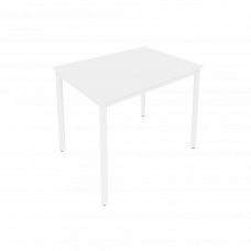 Slim Стол письменный на металлокаркасе С.СП-3 Белый/Металл Белый 980*720*750