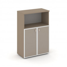 Estetica Шкаф средний широкий ES.ST-2.2R U Латте/Лакобель umbra 800*420*1207