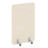 R-line soft Перегородка на металлических опорах, на роликах AP.R-100-150 Romeo 02/Металл Серый 1000*