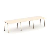 Estetica Стол переговорный ES.PRG-3.2-K Сатин/Металл Латте 3540*980*750