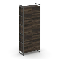 Rift Шкаф 5 ниш широкий RF.SS-51 Дуб Мали/Металл Антрацит/Черный Ручки 798*396*2010