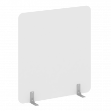 R-line Перегородки на металлических опорах на фетровых подпятниках DP.F-140-150 Белый/Металл Серый 1