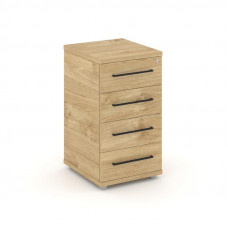 Rift Тумба приставная RF.TPR-001 Тиквуд Светлый/Черный Ручки 416*460*747