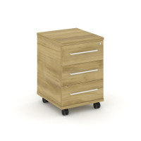 Rift Тумба мобильная усиленная RF.TM-002 Дуб Винченцо/Белый Ручки 416*460*615