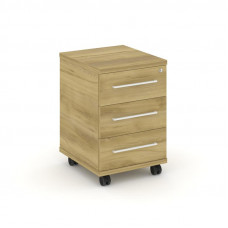 Rift Тумба мобильная усиленная RF.TM-002 Дуб Винченцо/Белый Ручки 416*460*615