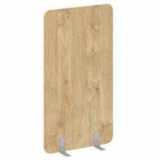 R-line Перегородки на металлических опорах на фетровых подпятниках DP.F-100-180 Тиквуд Светлый/Метал