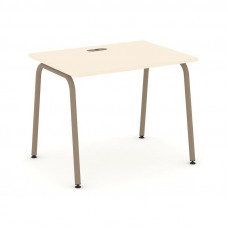 Estetica Стол рабочий ES.SP-1-LK Сатин/Металл Латте 980*730*750