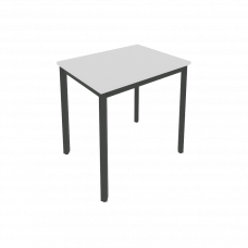 Slim Стол письменный на металлокаркасе С.СП-2.1 Серый/Металл Антрацит 780*600*750