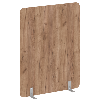 R-line Перегородки на металлических опорах на фетровых подпятниках DP.F-140-180 Дуб Табак/Металл Сер