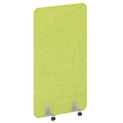 R-line soft Перегородка на металлических опорах, на роликах AP.R-100-180 Romeo 07/Металл Серый 1000*