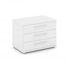 Rift Тумба опорная/приставная RF.TOP-022 Белый Бриллиант/Белый Ручки 700*450*523