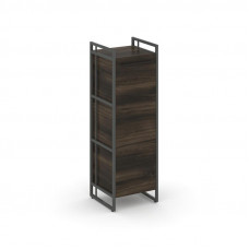 Rift Шкаф 3 ниши узкий RF.SU-31 (R) Дуб Мали/Металл Антрацит/Черный Ручки 420*396*1286