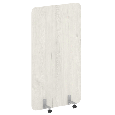 R-line Перегородка на металлических опорах, на роликах DP.R-100-180 Дуб Наварра/Металл Серый 1000*18