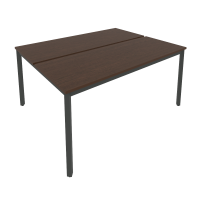 Slim Рабочая станция на металлокаркасе С.СП-6.2 Венге Цаво/Металл Антрацит 1580*1235*750